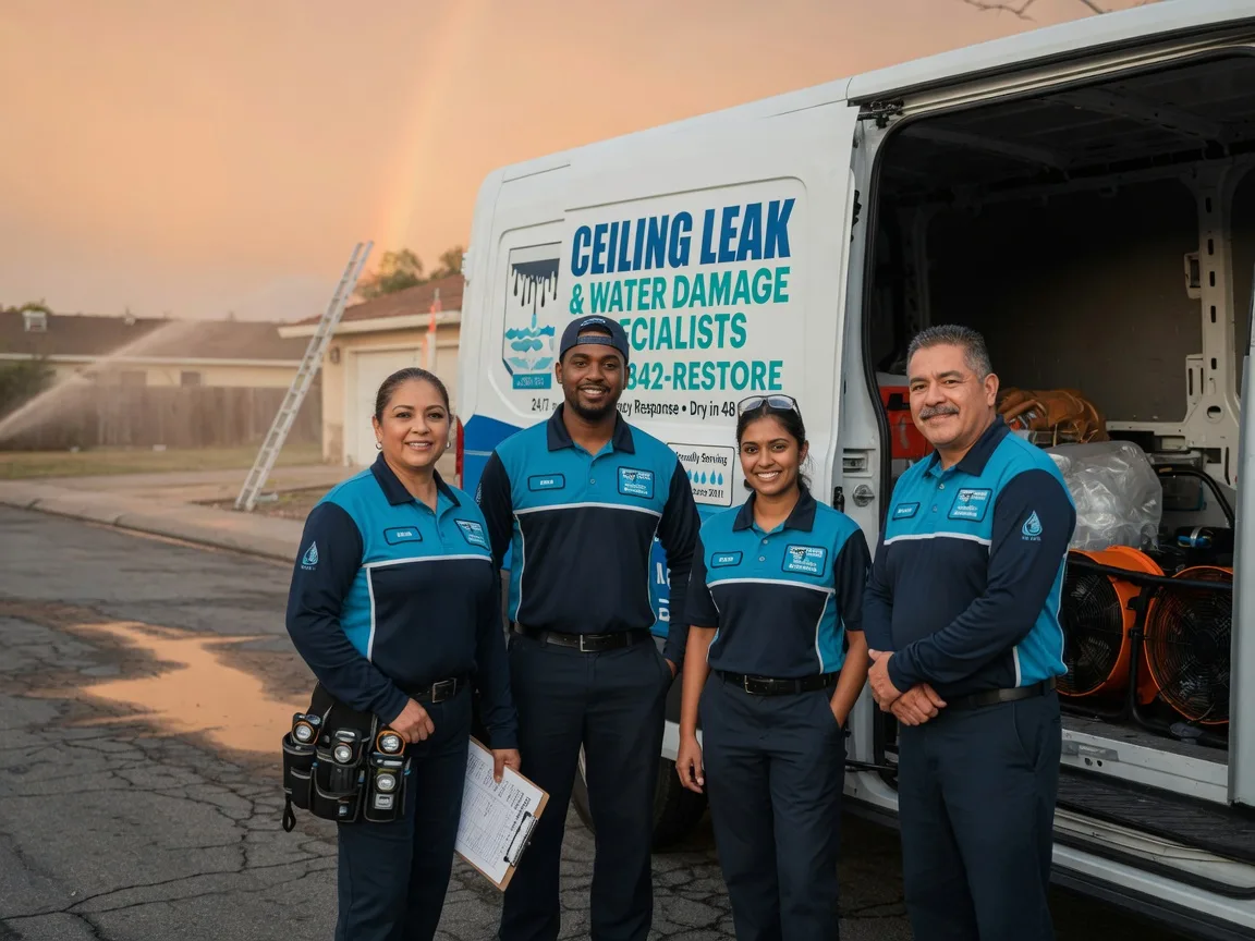 Ceiling Leak Cleanup company in Nash, TX